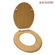 Wooden Toilet Seat Covers With Chrome