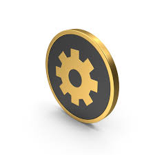 Gold Icon Settings Png Images Psds
