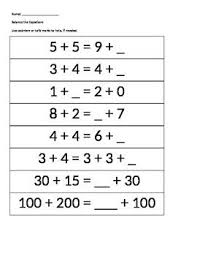 Balancing Equations