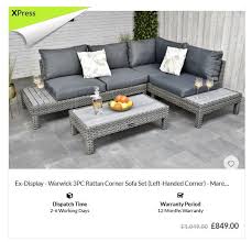 Featuredeco Garden Furniture Ex