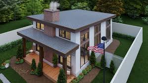 Custom Modern Tiny House Plans 3 Bed