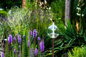 Tiki Torch Hand Blown Glass