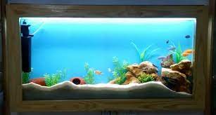 4 Feet Custom Made Wall Fish Tank At