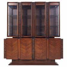 Mid Century China Cabinet And Hutch