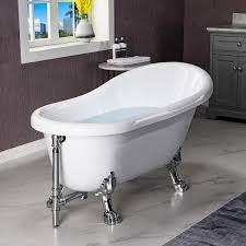 Acrylic Slipper Clawfoot Bath Tub
