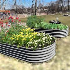 Oval Planter Bed Boxes For Garden