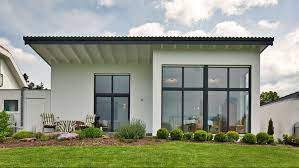 Modern Style Bungalow With Large Windows