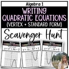 Graph Algebra 1 Scavenger Hunt