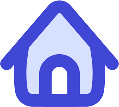 House Map Roof Round Icon