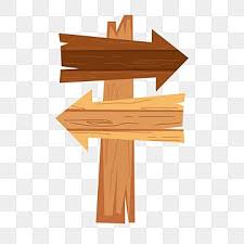 Wooden Signs Wooden Arrow Sign Vector Art