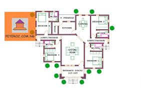Free Liberal 4 Bedroom Bungalow House Plan