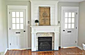 Diy Budget Shiplap Fireplace Surround