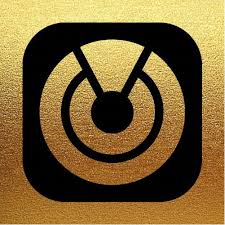 Flat Gold Find Gold App Black And