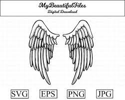 Angel Wings Svg Png Digital