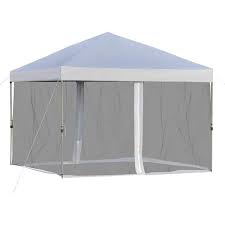 10 Ft X 10 Ft White Pop Up Canopy