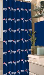 Nfl New England Patriots Fabric Shower