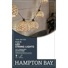 Hampton Bay 10 Light 10 Ft Outdoor
