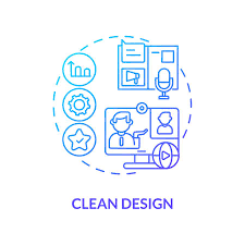 Clean Design Concept Icon App Feature