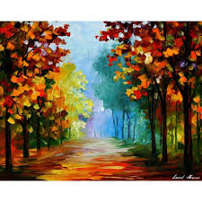 Palette Knife Oil Painting On Canvas By