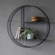 Markle Industrial Round Metal Wall