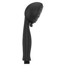 Handheld Shower Head In Matte Black