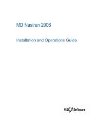 Md Nastran 2006 Msc