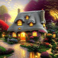Fairytale Cottage Graphic By Thomas
