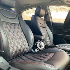 Pegasus Premium Black Leather Car Seat