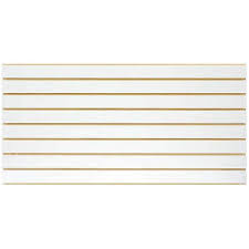 White Slatwall Easy Panel