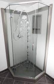 Neo Angle Etched Sandblasted Shower