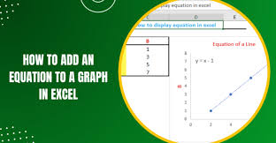 An Equation To A Graph In Excel