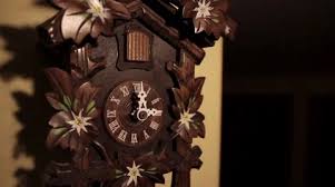 Cuckoo Clock Stock Footage Royalty
