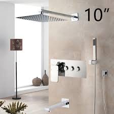 Shower Set Taps Mixer Wall Mount