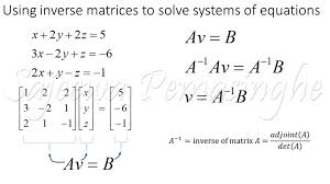 Solving Systems Of Linear Equations