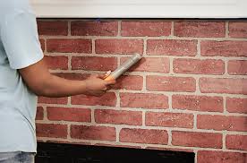 How To Paint Your Fireplace The Home