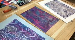5 Diffe Ways To Try Monoprinting In
