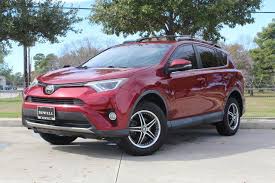 Used Red 2018 Toyota Rav4 Xle Fwd For