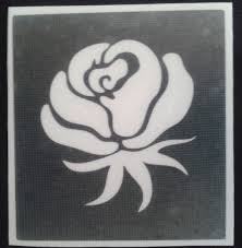 Flower Stencils For Etching On Glass