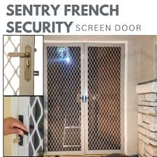 Sentry French Security Screen Door