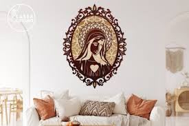Icon Deva Maria Religious Decoration