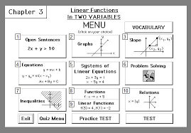 Linear Equations In Two Variables