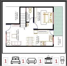 20 X 30 Vastu House Plan West Facing