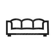 Large Sofa Line Icon Iconbunny