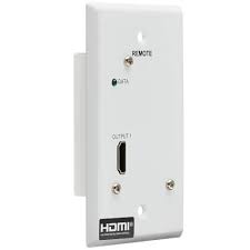 Hdmi Cat6 Wallplate Receiver 4k 60