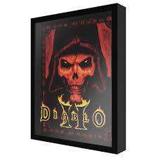 Diablo 2 Cover Art 3d Shadow Box