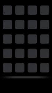 Plain Black Shelf Iphone 5 Icon
