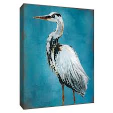 Great Blue Heron Ii Canvas Wall Art