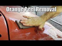How To Remove Orange L Wet Sanding