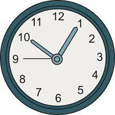 Wall Clock Drawing Vector Images Over