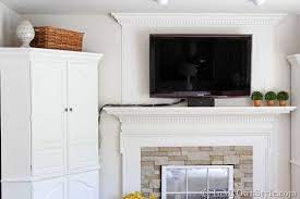 How To Hide Wall Mounted Tv Cords Above